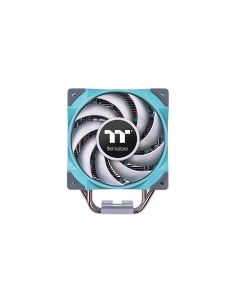 Thermaltake ToughAir 510 CPU Cooler, 2x120mm Fans, Turquoise (CL-P075-AL12TQ-A)
