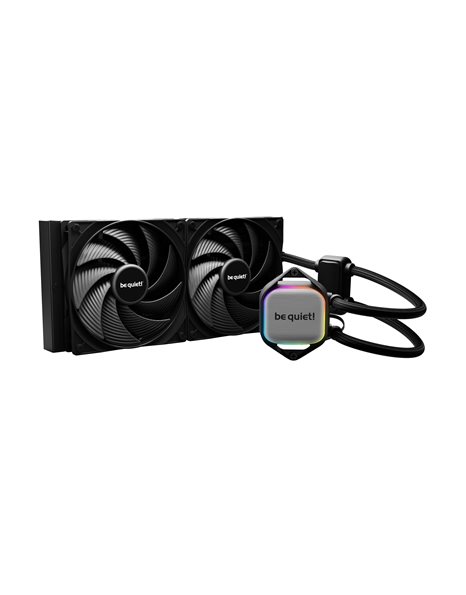 Be Quiet! Pure Loop 2 AiO ARGB CPU Water Cooling Unit, 2x140mm Fans, Black (BW018)