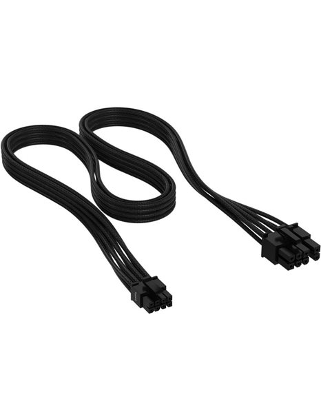 Corsair Premium Individually Sleeved PCIe Cable (Single Connector) Type 5 Gen 5, Black (CP-8920303)