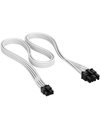 Corsair Premium Individually Sleeved PCIe Cable (Single Connector) Type 5 Gen 5, White (CP-8920304)