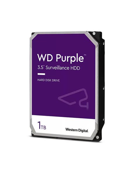 Western Digital Purple Surveillance 1TB 3.5-inch SATA3 6Gb/s, 64MB Cache, 5400rpm (WD11PURZ)