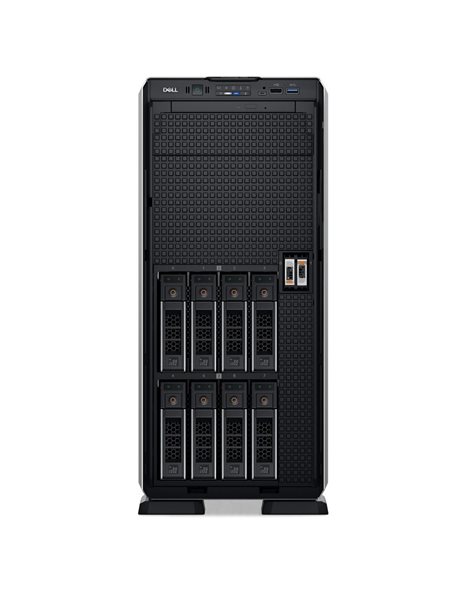 Dell Server PowerEdge T550 Tower, Silver 4310/16GB 3200MHz/480GB SSD/PERC H755 8GB/DVD-RW/Matrox G200/2xGLAN/2x700W PSU, 5Y NBD