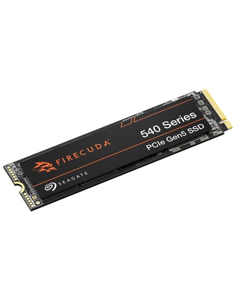 Seagate FireCuda 540 2TB SSD, Μ.2 2280, PCIe Gen5x4, NVMe 2.0, 10000MBps (Read)/10000MBps (Write) (ZP2000GM3A004)