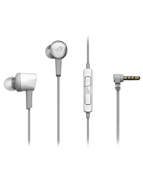 Asus ROG Cetra II Core In-Ear Wired Gaming Headphones, 3.5mm, Moonlight White (90YH0360-B2UA00)