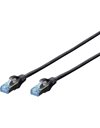 Digitus CAT 5e SF/UTP Cable 0.5m Black (DK-1532-005/BL)