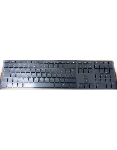 HP Halley Wired Keyboard, Italian US layout, Black (L96909-061)