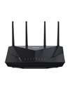 Asus AX5400 Dual Band WiFi 6 (802.11ax) Wireless Extendable Router, Black (90IG0860-MO9B00)