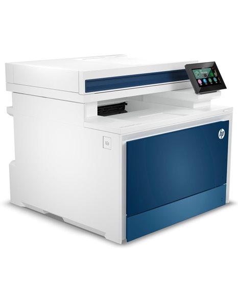 HP LaserJet Pro 4302fdw, A4 Color Multifunction Laser Printer (Print/Scan/Copy/Fax), 600x600dpi, Duplex, 33ppm, Ethernet, WiFi, USB, Blue (5HH64F)
