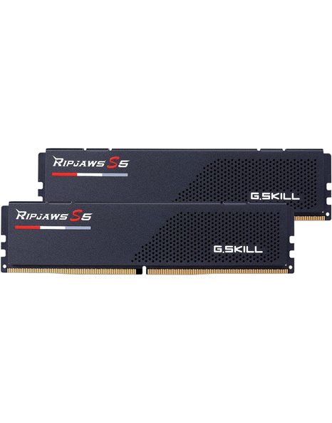 G.Skill Ripjaws S5 48GB Kit (2x24GB) 5600MHz UDIMM DDR5 CL40 1.25V, Black (F5-5600J4040D24GX2-RS5K)