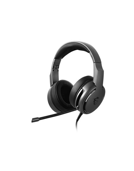 MSI Immerse GH40 ENC Over Ear Gaming Wired USB Headset, Black (S37-0400150-SV1)