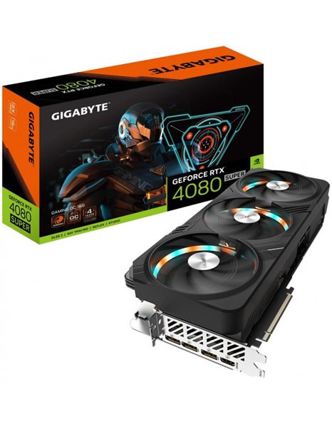 Gigabyte GeForce RTX 4080 Super Gaming OC 16GB GDDR6X, 256-Bit, HDMI, DP (GV-N408SGAMING OC-16GD)