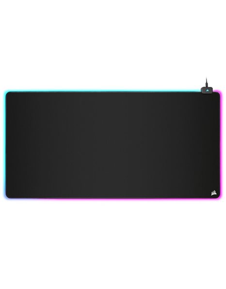 Corsair MM700 RGB Extended 3XL Cloth Gaming Mouse Pad/Desk Mat, Black (CH-9417080-WW)