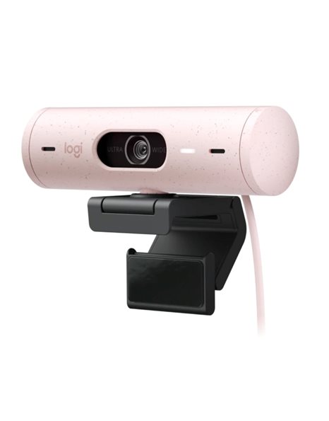 Logitech Brio 500 FHD Webcam, 1920x1080, Rose (960-001421)