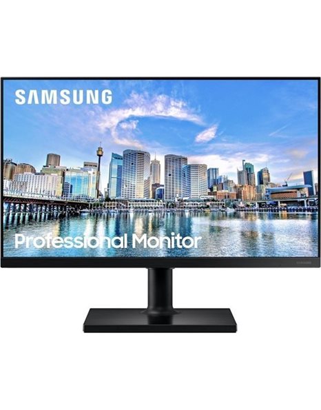 Samsung OUTLET F24T450FZU, 24-Inch FHD IPS Monitor, 1920x1080, 16:9, 5ms, 1000:1, USB, HDMI, DP, Speakers, Black