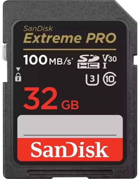 SanDisk SD Extreme Pro 32GB UHS-I U3 (SDSDXXO-032G-GN4IN)