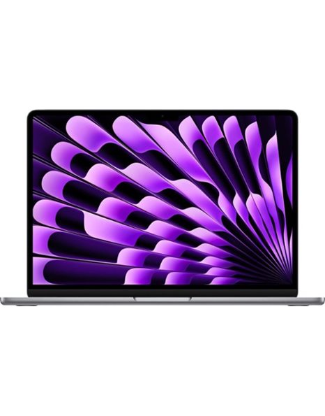 Apple Macbook Air, M3 8-Core/13.6 Retina/8GB/512GB SSD/10-Core GPU/Webcam/MacOS, Space Gray, US (2024)