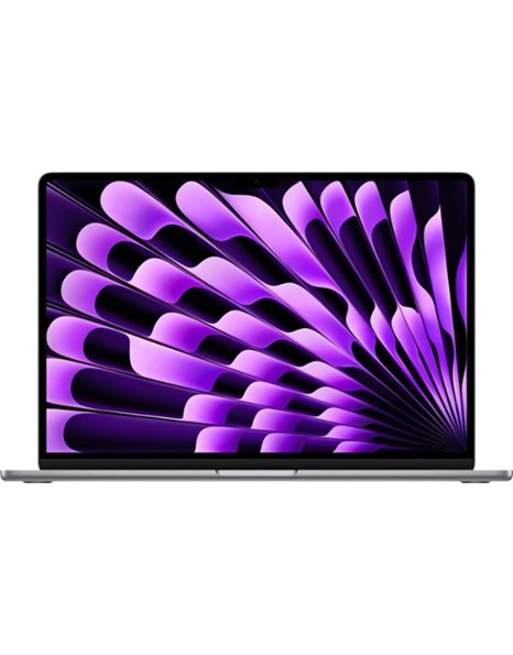 Apple Macbook Air, M3 8-Core/15.3 Retina/8GB/256GB SSD/10-Core GPU/Webcam/MacOS, Space Gray, US (2024)