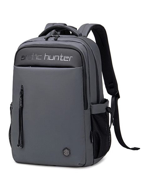 Arctic Hunter B00534 Backpack With Laptop Sleeve For 15.6-Inch Laptops, 21L, Gray (B00534-GY)