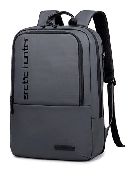 Arctic Hunter B00529 Backpack With Laptop Sleeve For 15.6-Inch Laptops, 22L, Gray (B00529-GY)