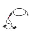 Lenovo Go USB-C ANC In-Ear Headphones, Thunder Black (4XD1C99220)