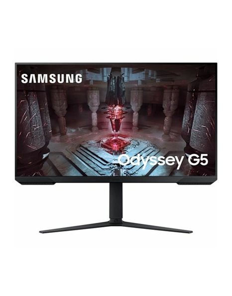 Samsung Odyssey G5 G51C, 32-Inch QHD VA Gaming Monitor, 2560x1440, 165Hz, 16:9, 1ms, 3000:1, HDMI, DP, Black (LS32CG510EUXEN)