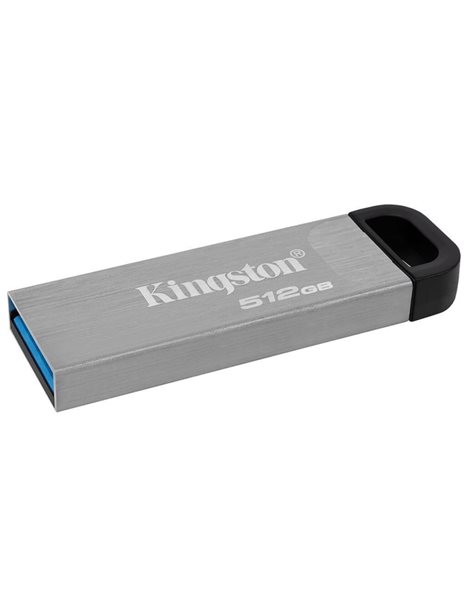 Kingston DataTraveler Kyson USB Flash Drive, 512GB, USB-A, USB 3.2 Gen 1, Silver (DTKN/512GB)