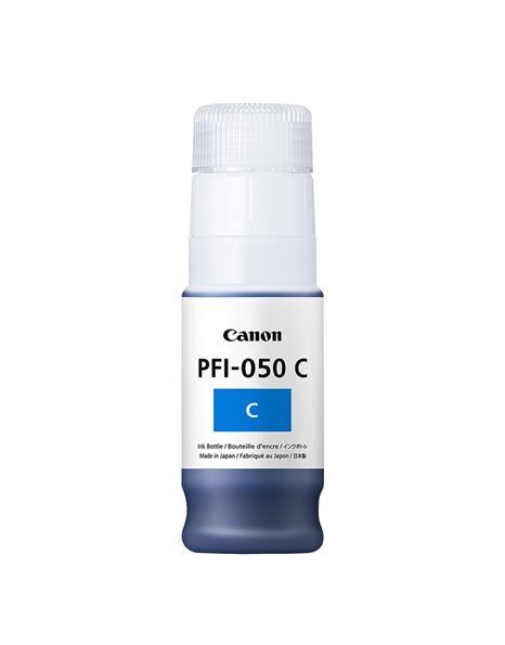 Canon PFI-050 Ink Cartridge, 70ml, Cyan (5699C001AA)
