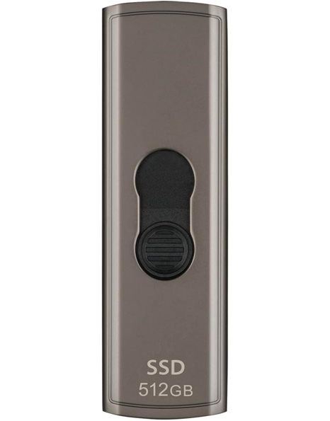 Transcend ESD330C Portable 512GB SSD, USB-C, USB 3.2, Up To 1050MBps (Read)/Up To 950MBps (Write), Dark Grayish Brown (TS512GESD330C)