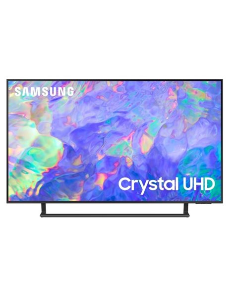 Samsung CU8500, 43-Inch 4K UHD LED Smart TV, 3840x2160, HDR, LAN, WiFi+BT, USB, HDMI, Black (UE43CU8572UXXH)