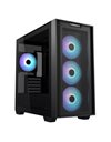 Asus A21 Plus, Micro Tower, Micro-ATX, USB3.2, No PSU, Tempered Glass Side Panel PC Case, Black (90DC00H0-B19000)