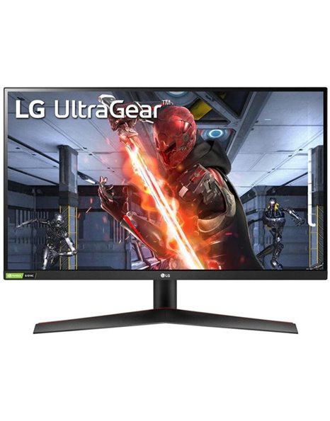 LG OUTLET UltraGear 27GN800P-B, 27-Inch QHD IPS Gaming Monitor, 2560x1440, 144Hz, 16:9, 1ms, 1000:1, HDMI, DP, Black