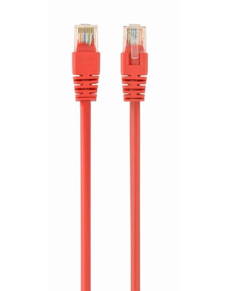 Gembird CAT5e UTP Patch cord, red, 1m (PP12-1M/R)