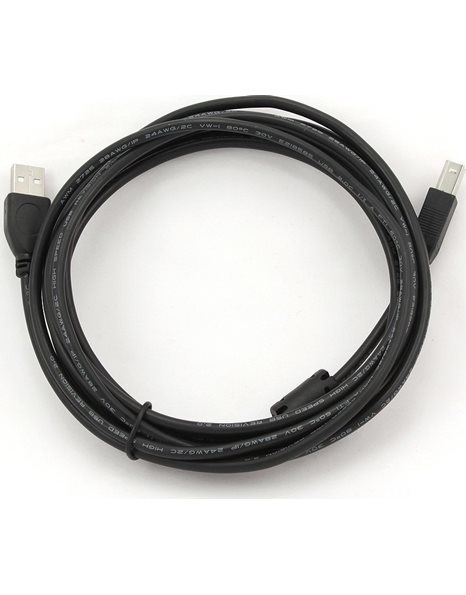 Gembird Premium quality USB A-plug to B-plug cable, 3m (CCF-USB2-AMBM-10)