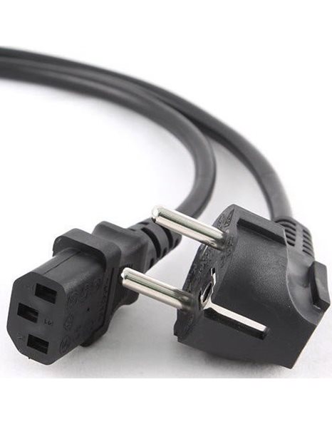 Gembird Power cord (C13), VDE approved, 5m (PC-186-VDE-5M)