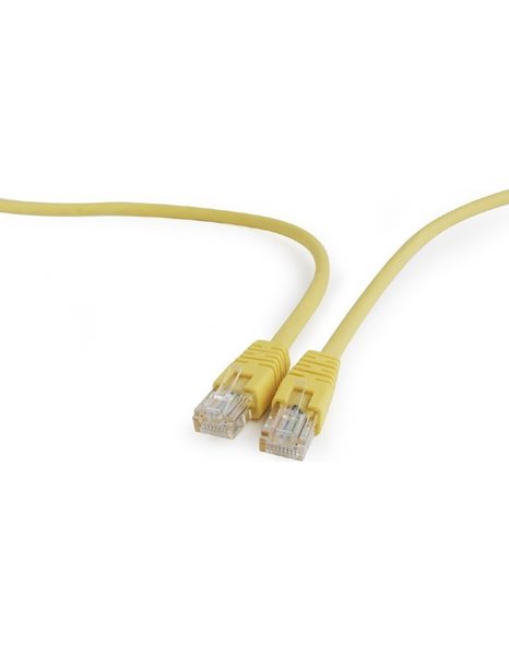Gembird CAT5e UTP Patch cord, yellow, 5m (PP12-5M/Y)