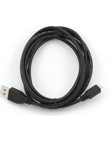 Gembird Micro-USB cable, 1.8m (CCP-MUSB2-AMBM-6)
