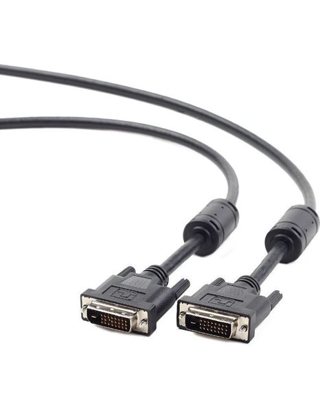 Gembird DVI video cable dual link 1,8m cable, black (CC-DVI2-BK-6)