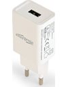 GembirdUniversal USB charger, 2.1 A, white (EG-UC2A-03-W)