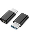 Gembird USB 2.0 Type-C adapter (CM/MicroUSB-F), black (A-USB2-CMMF-01)