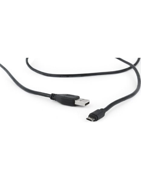 Gembird Double-sided Micro-USB to USB 2.0 AM cable, 1.8m, black (CC-USB2-AMMDM-6)
