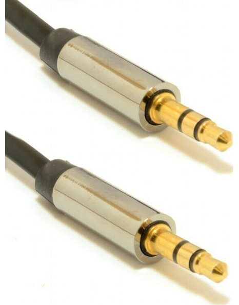 Gembird 3.5 mm stereo audio cable, 1m (CCAP-444-1M)