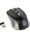 Gembird Wireless Optical Mouse, 1600DPI, 4 Buttons, SpaceGrey/Black (MUSW-4B-04-GB)