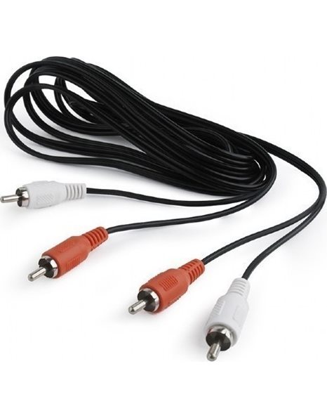 Gembird RCA stereo audio cable, 1.8m (CCA-2R2R-6)