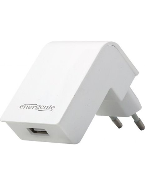 Gembird Universal USB charger, 2.1A, white color (EG-UC2A-02-W)