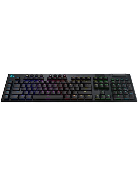 Logitech G915 Lightspeed Wireless RGB Gaming Keyboard Tactile Low Profile, US Layout (920-008910)