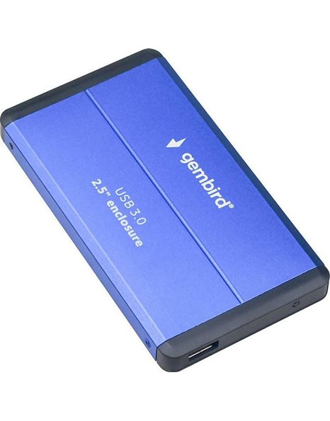 Gembird USB 3.0, 2.5" enclosure, blue (EE2-U3S-2-B)