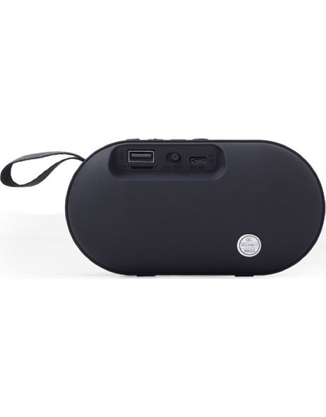 Gembird Portable Bluetooth speaker, black (SPK-BT-11)