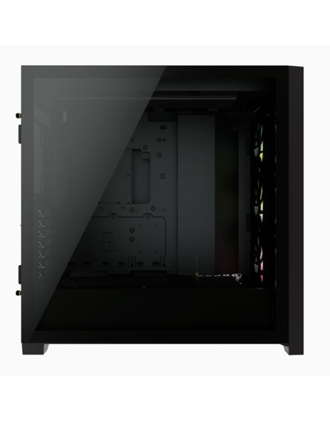 Corsair iCUE 5000X RGB, Midi Tower, ATX, No PSU, Tempered Glass, Black (CC-9011212-WW)