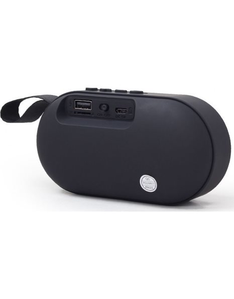 Gembird Portable Bluetooth speaker, grey (SPK-BT-11-GR)