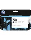 HP 728 DesignJet 130 ml Matte Black Ink Cartridge (3WX25A)